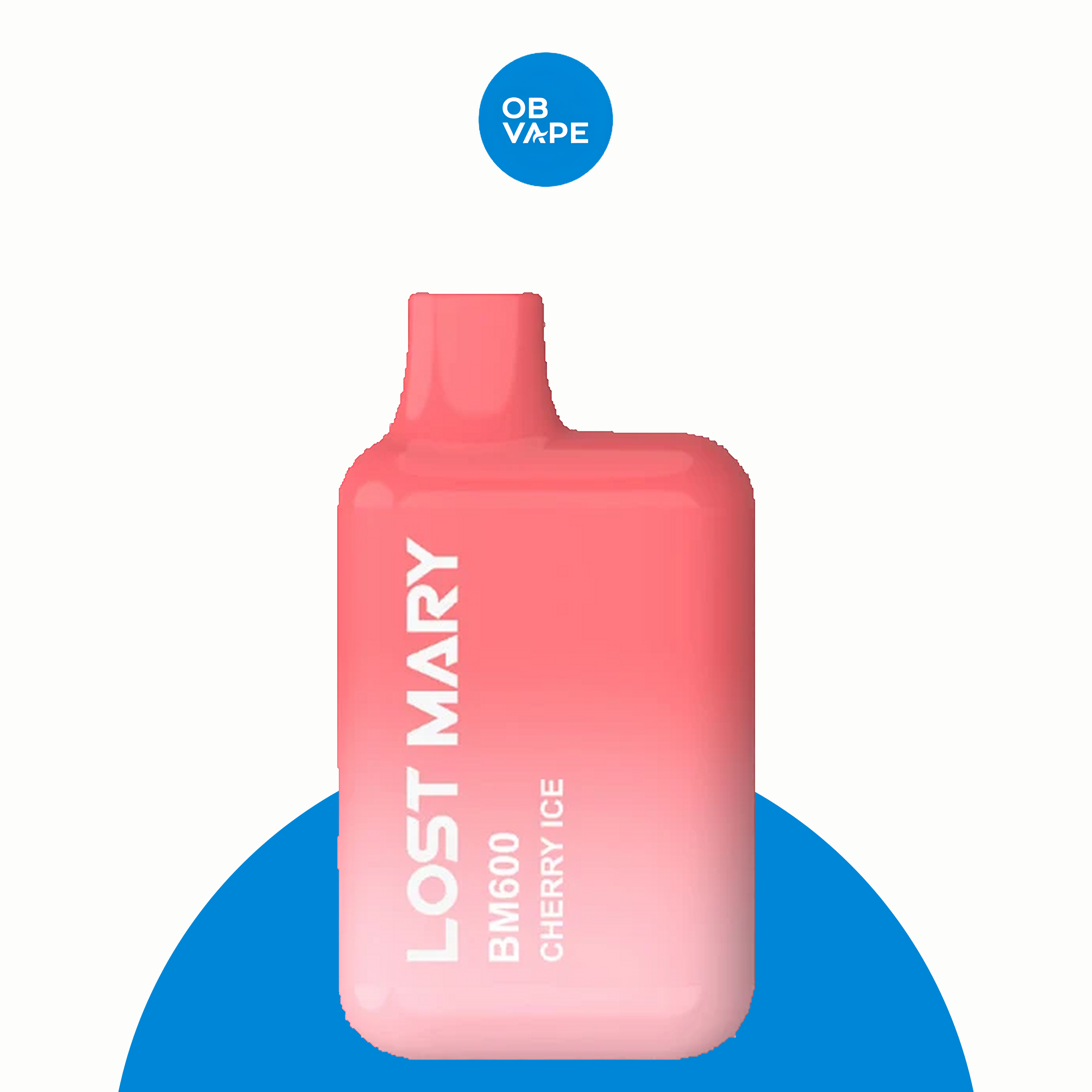 Lost Mary BM600 Disposable Vape (20mg) – Cherry Ice official product image | OB Vape