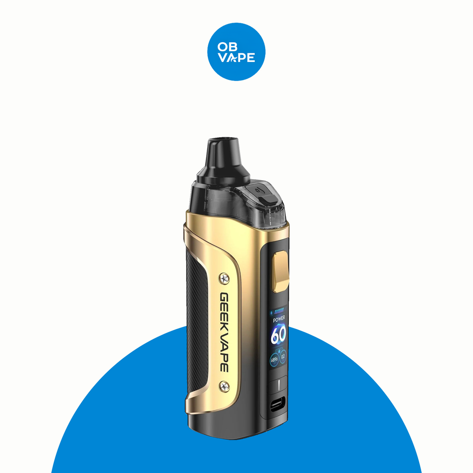 Geekvape Aegis Boost 3 (B60) 60w Pod Kit – Midnight Gold approved OB Vape final product image 2026-08-21