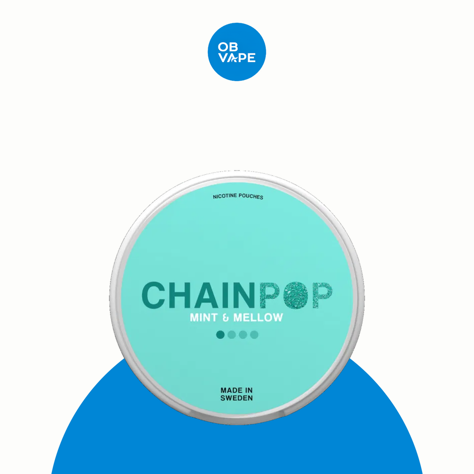 Chainpop Nicotine Pouches – Mint & Mellow (5mg) – approved OB Vape product image