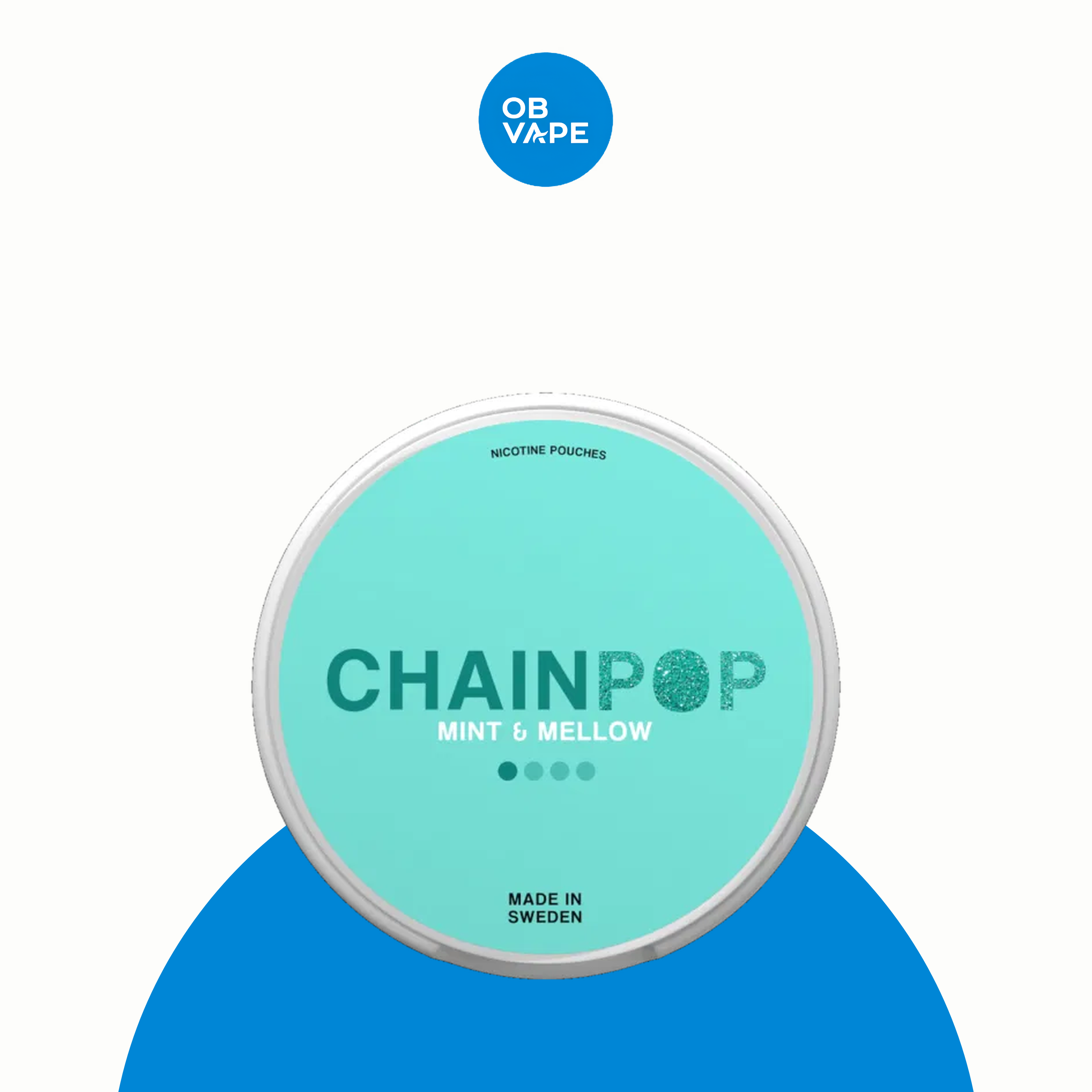 Chainpop Nicotine Pouches – Mint & Mellow (5mg) – approved OB Vape product image