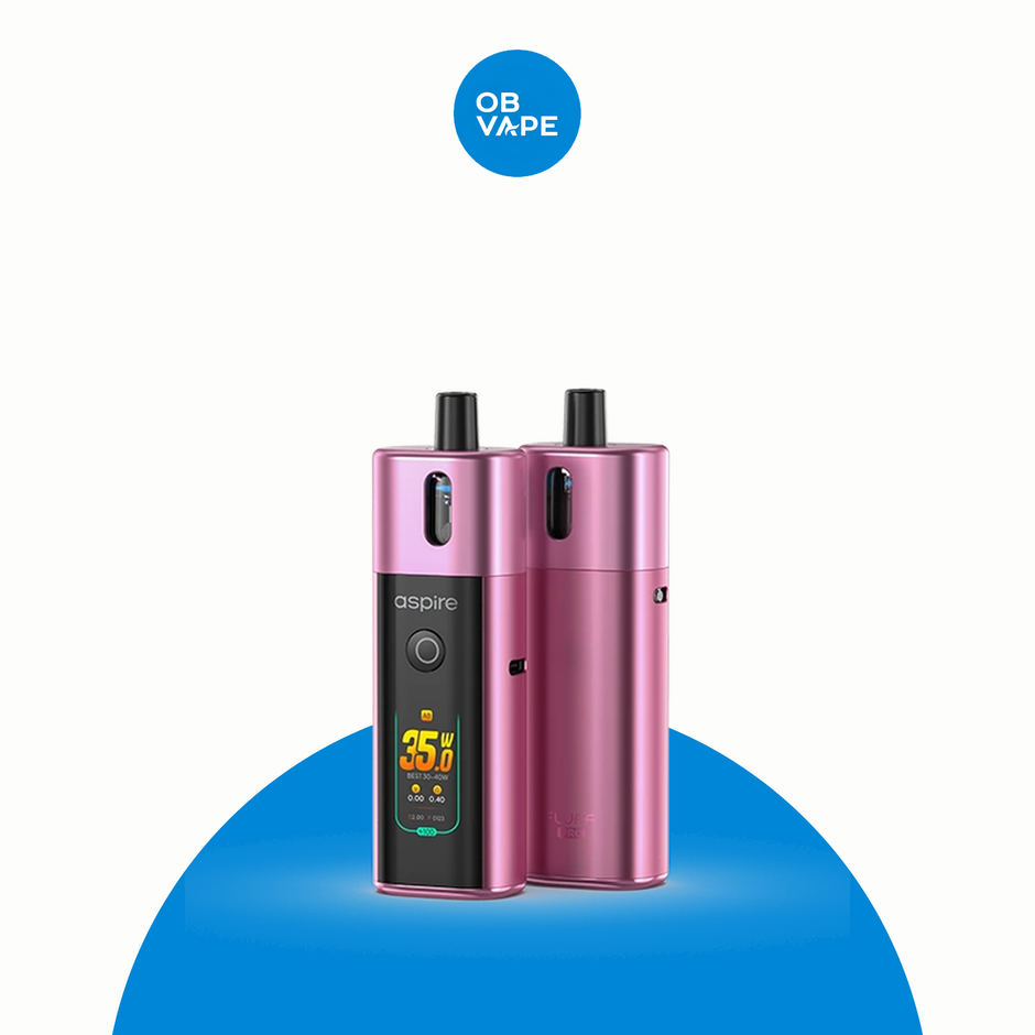 Aspire Fluffi Pro Pod Vape Kit – Rose Pink – approved OB Vape product image