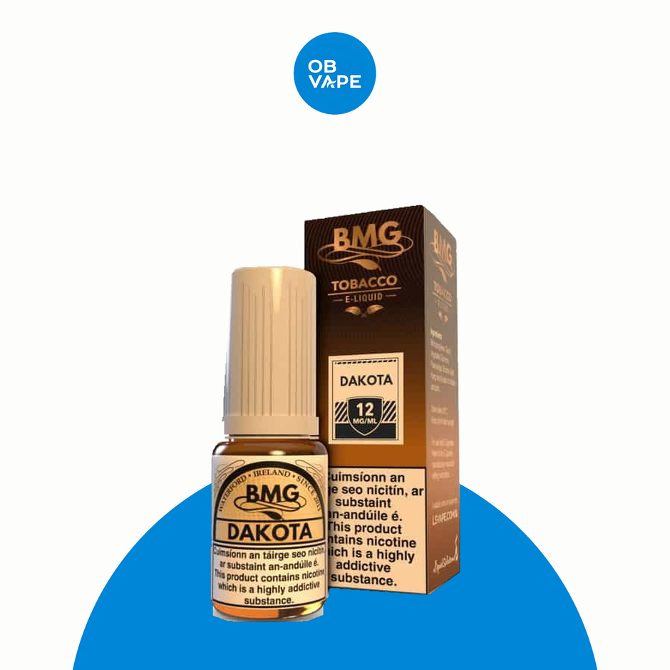 BMG Tobacco - Dakota 10ml – approved OB Vape brand-organised product image