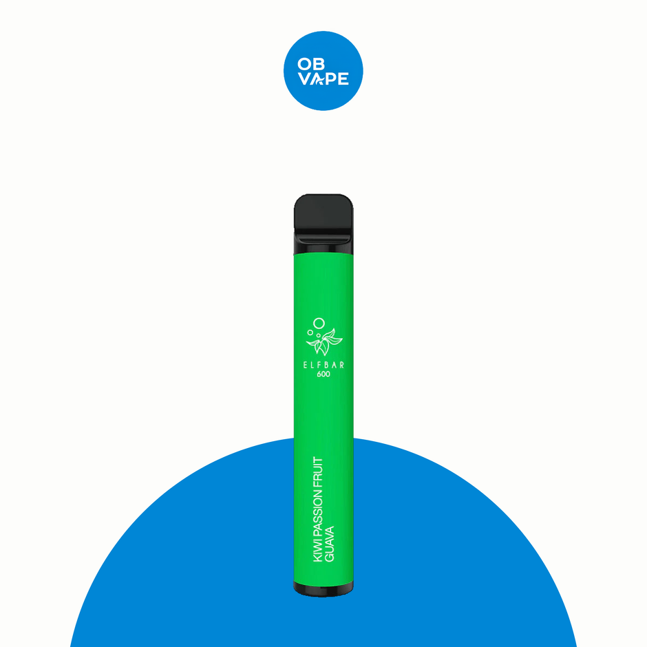 Elfbar 600 Puff Disposable 20MG – Kiwi Passionfruit Guava – approved OB Vape product image