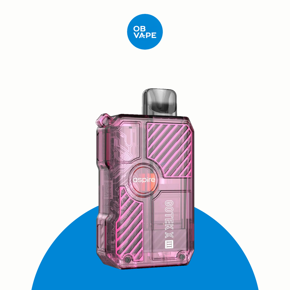 Aspire Gotek X III 3 Pod Kit – Pink approved OB Vape Batch 17 product image