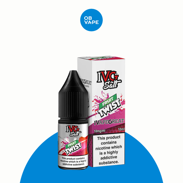 IVG Salt - Fruit Twist 10ml – approved OB Vape brand-organised product image