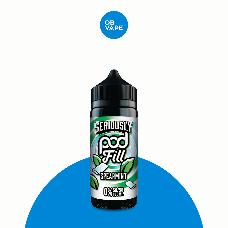 Doozy Spearmint 100ml Shortfill – approved OB Vape brand-organised product image