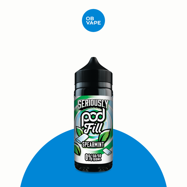 Doozy Spearmint 100ml Shortfill – approved OB Vape brand-organised product image