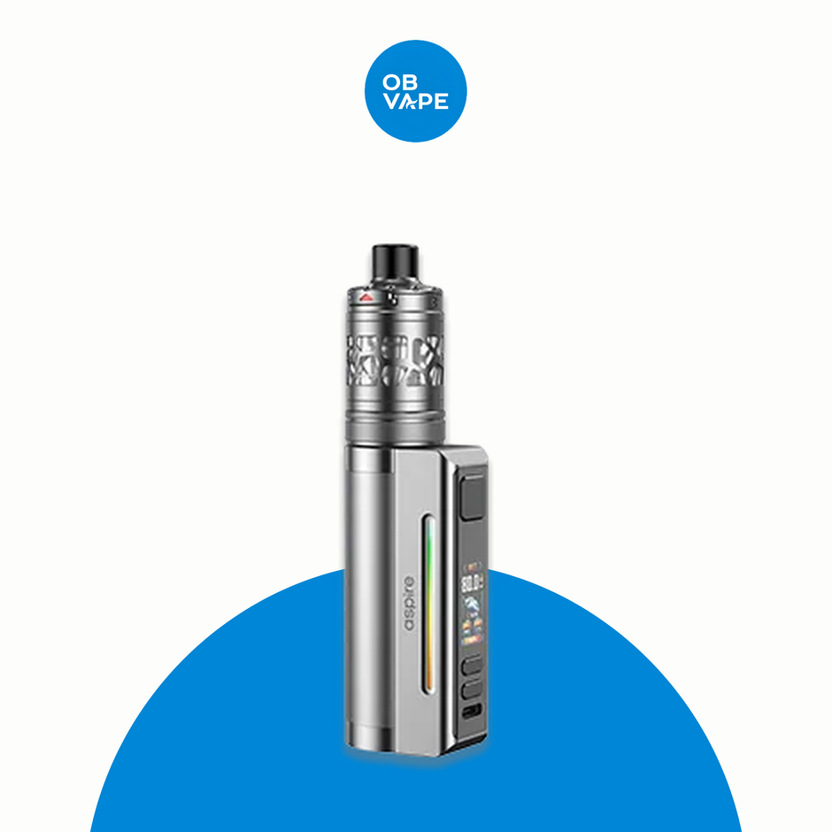 Aspire Zelos M80 Kit – Silver – approved OB Vape product image