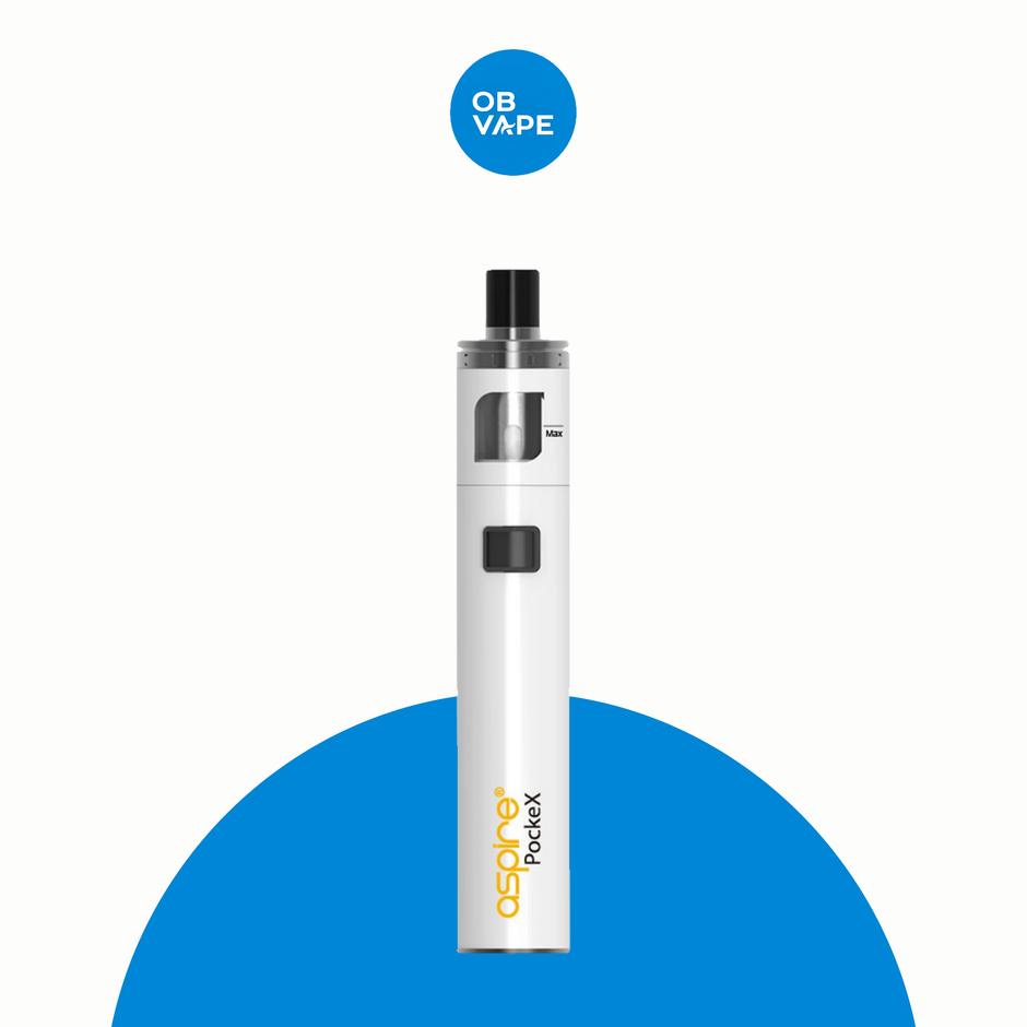 Aspire Pockex Kit – White approved OB Vape final product image 2026-08-21