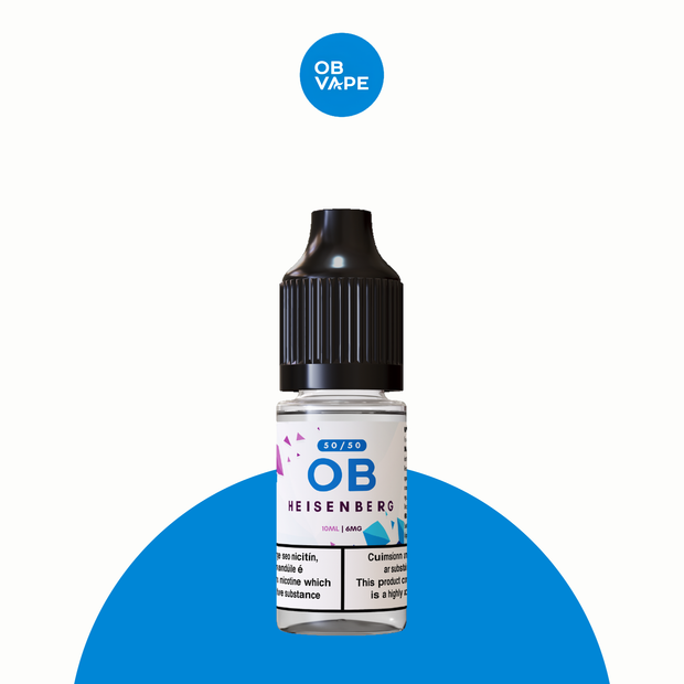 Blueberry - OB 50/50 10ml – All variants – approved OB Vape Steps 2–3 correction image