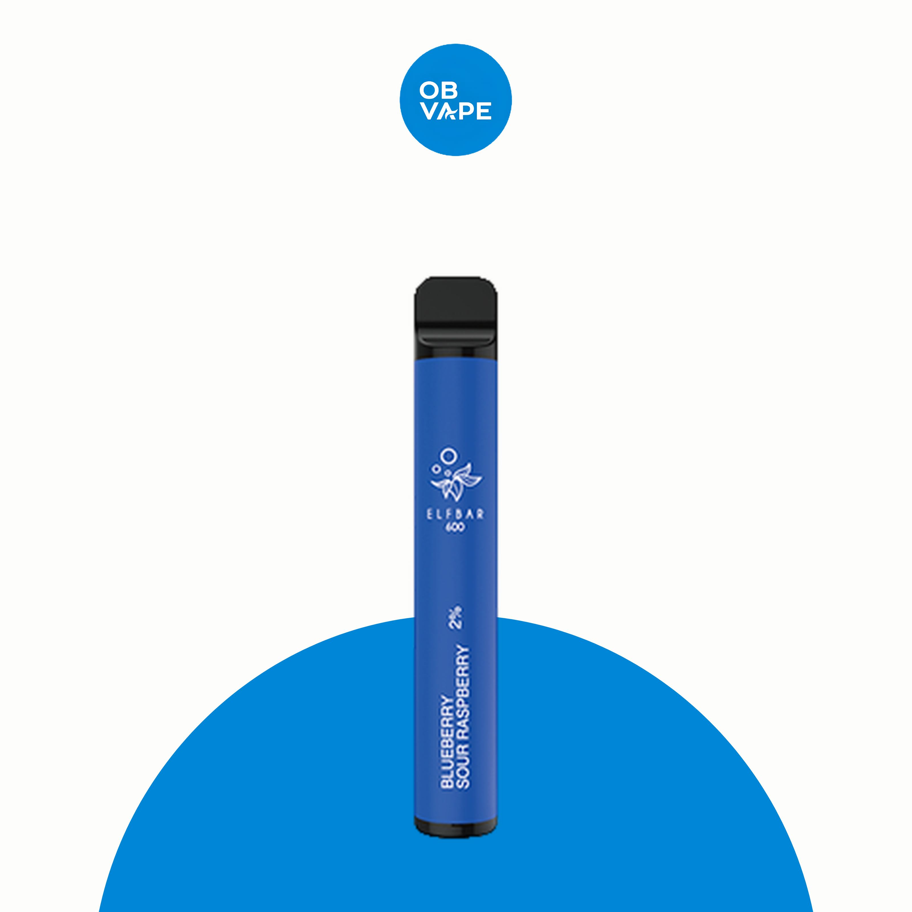 Elfbar 600 Puff Disposable 20MG – Blueberry Sour Raspbery – approved OB Vape product image