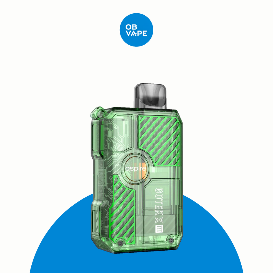 Aspire Gotek X III 3 Pod Kit – Green approved OB Vape Batch 17 product image