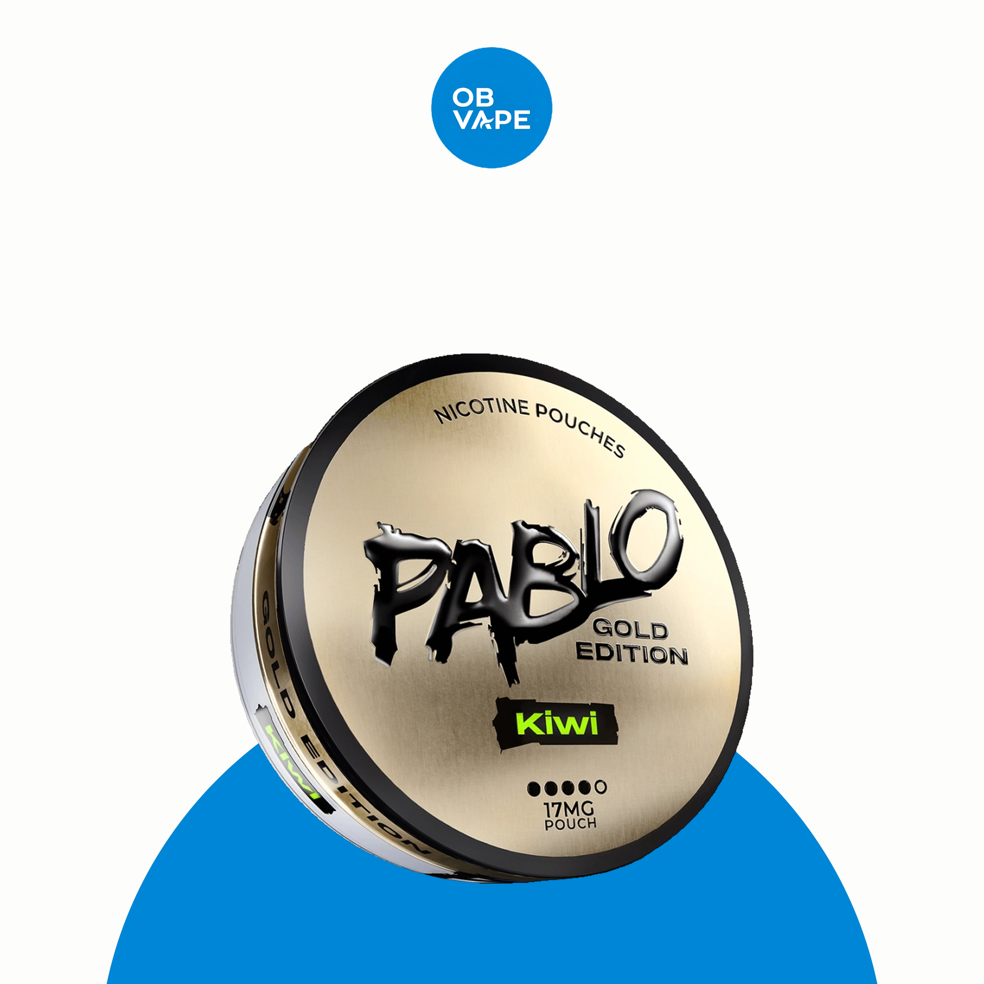 PABLO Gold Nicotine Pouches – Kiwi / 17mg approved genuine product image | OB Vape