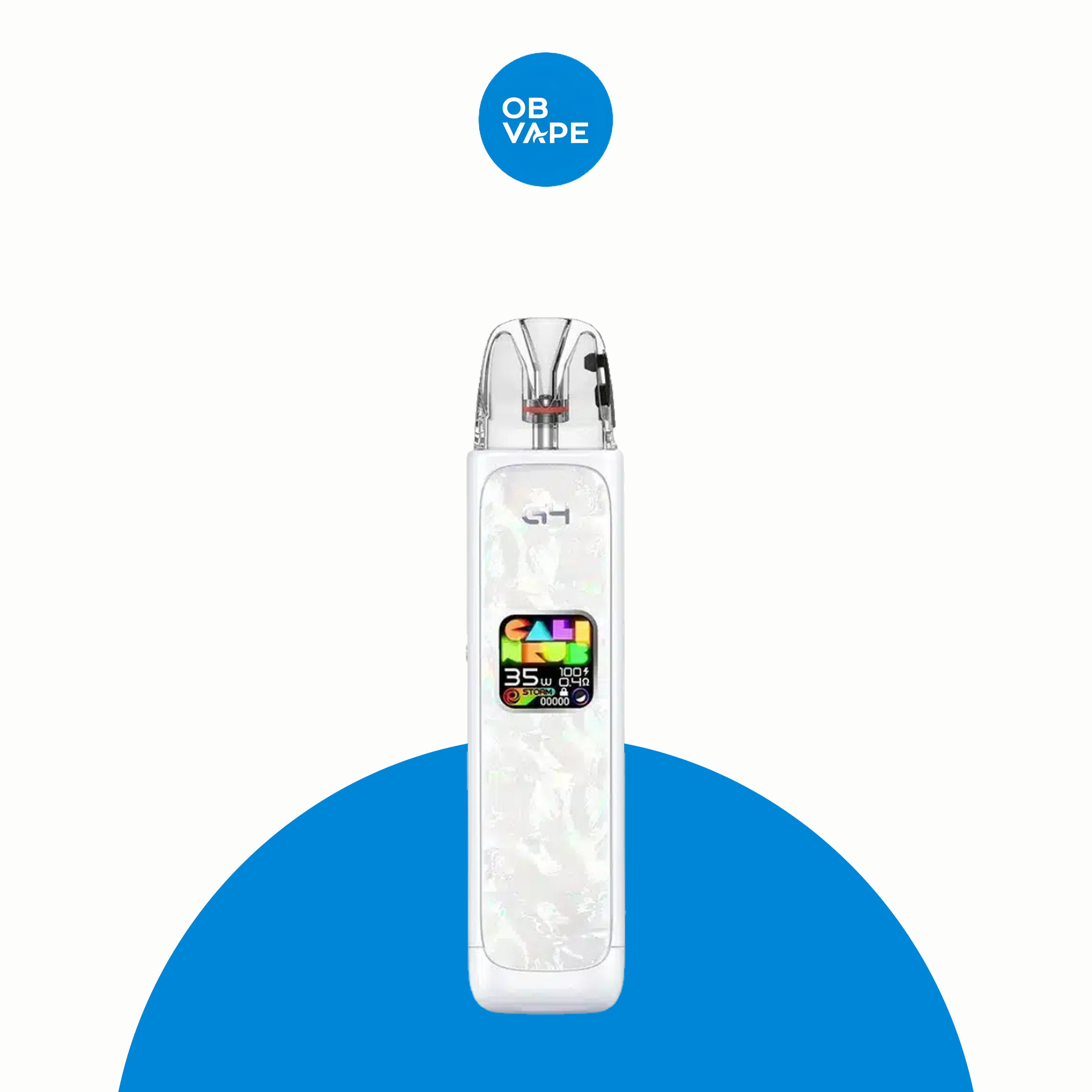 Uwell Caliburn G4 Pod Kit – Seashell White – approved OB Vape product image