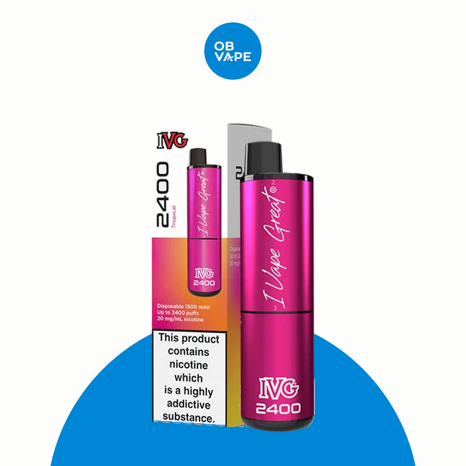 IVG 2400 Disposable Vape – Tropical Fruits product image | OB Vape