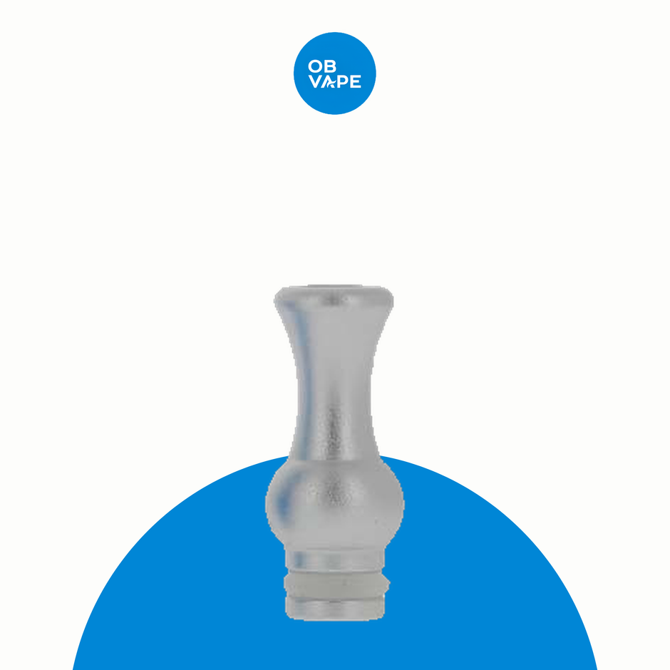 510 Drip Tip - Ming Vase Shape – Silver – approved OB Vape Steps 2–3 correction image