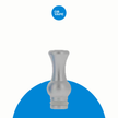 510 Drip Tip - Ming Vase Shape – Silver – approved OB Vape Steps 2–3 correction image