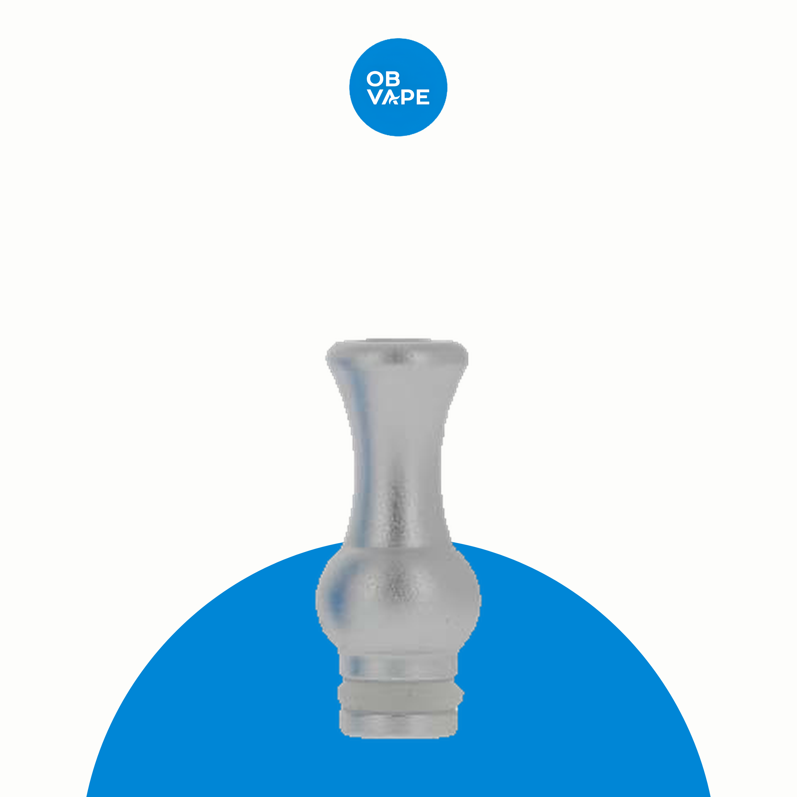510 Drip Tip - Ming Vase Shape – Silver – approved OB Vape Steps 2–3 correction image