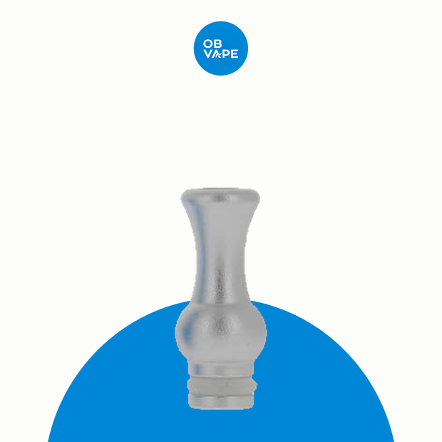 510 Drip Tip - Ming Vase Shape – Silver – approved OB Vape Steps 2–3 correction image