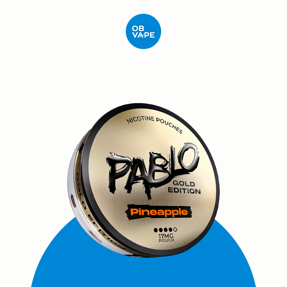 PABLO Gold Nicotine Pouches – Pineapple / 17mg approved genuine product image | OB Vape
