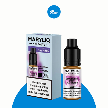 Blueberry Sour Raspberry - Maryliq Nic Salt – approved OB Vape brand-organised product image