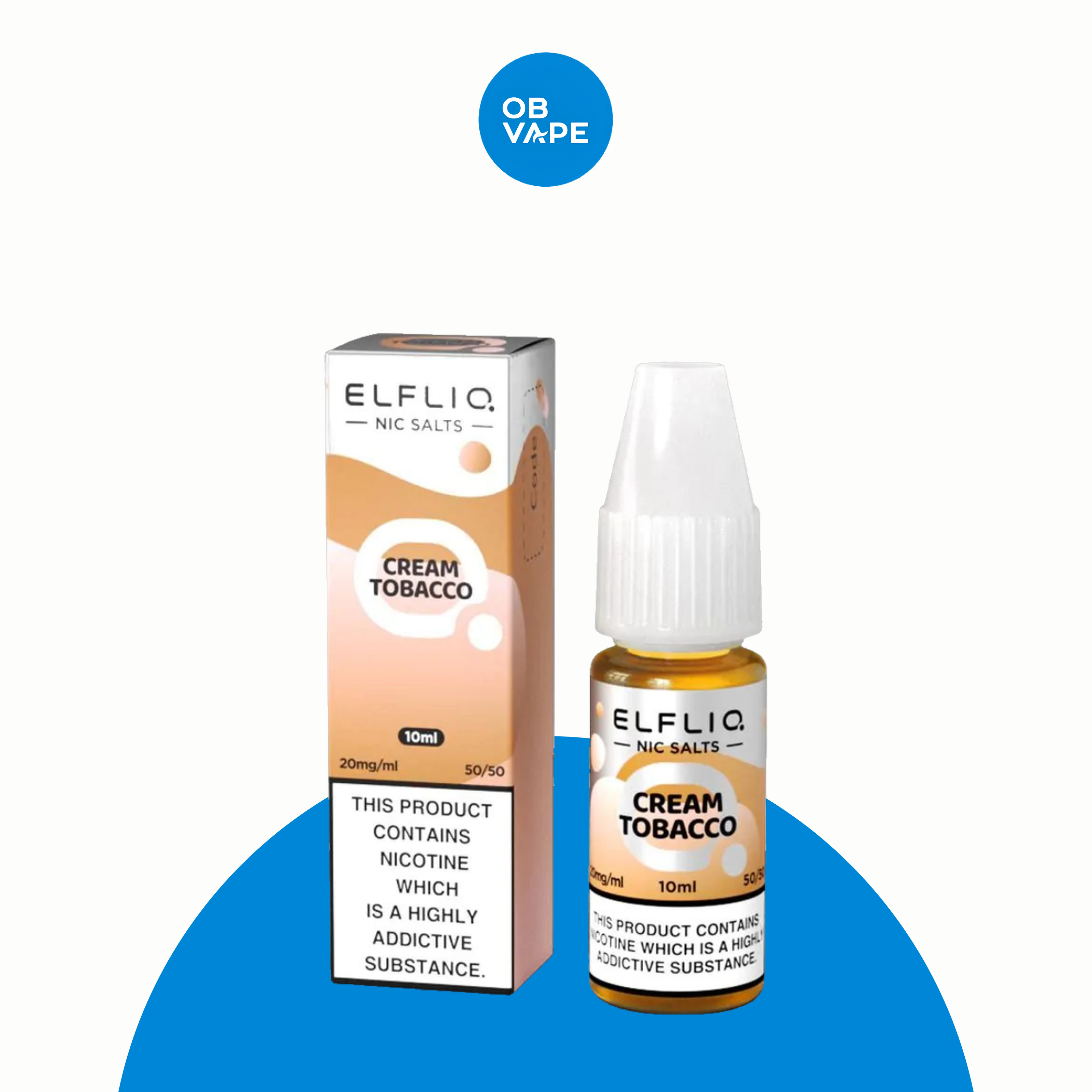 Snoow Tobacco - Elfliq Elf Bar Salt – All strengths: 10mg Salt, 20mg Salt approved OB Vape Batch 23 product image