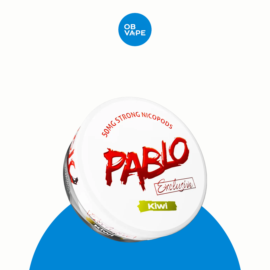 PABLO Nicotine Pouches – Kiwi approved genuine product image | OB Vape