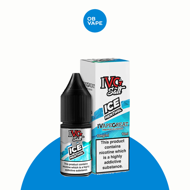IVG Nic Salt - Ice Menthol 10ml – approved OB Vape brand-organised product image