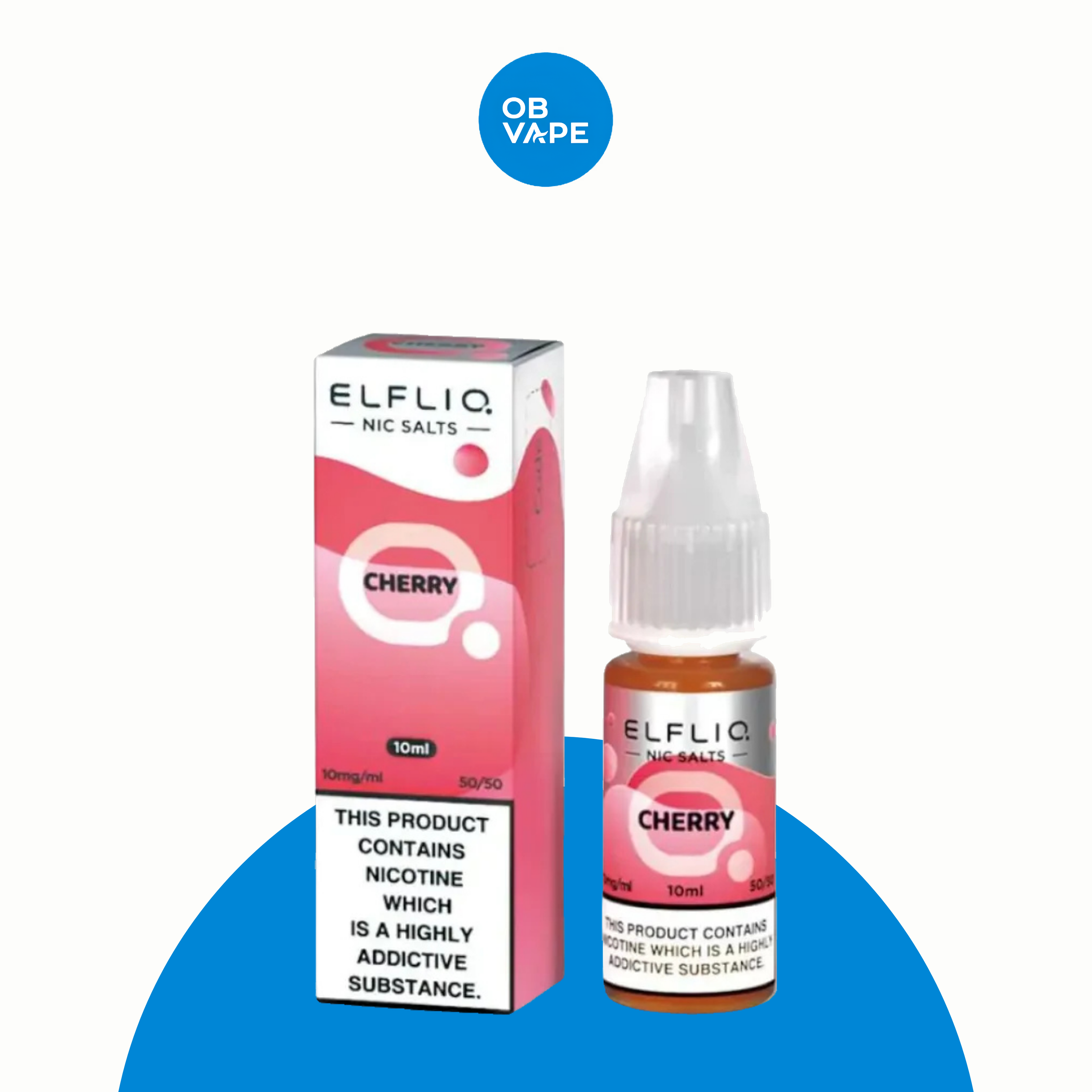 Cherry - Elfliq Elf Bar Salt – approved OB Vape brand-organised product image