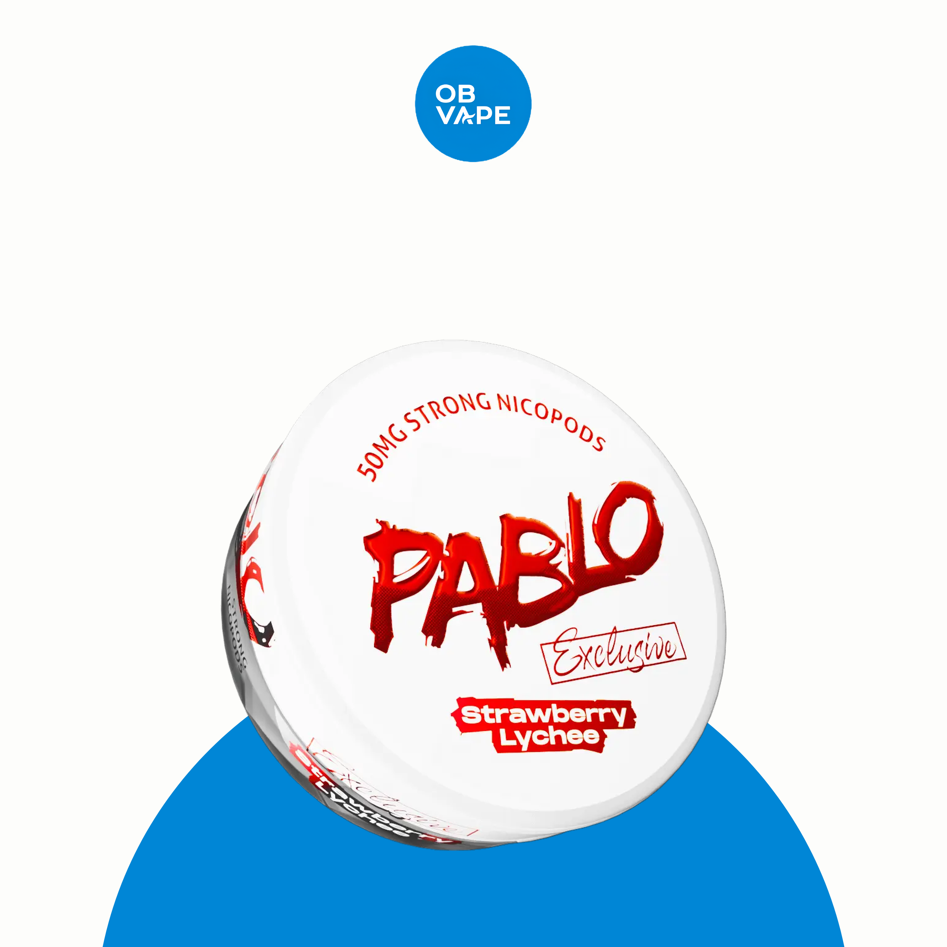 PABLO Nicotine Pouches – Strawberry Lychee approved genuine product image | OB Vape
