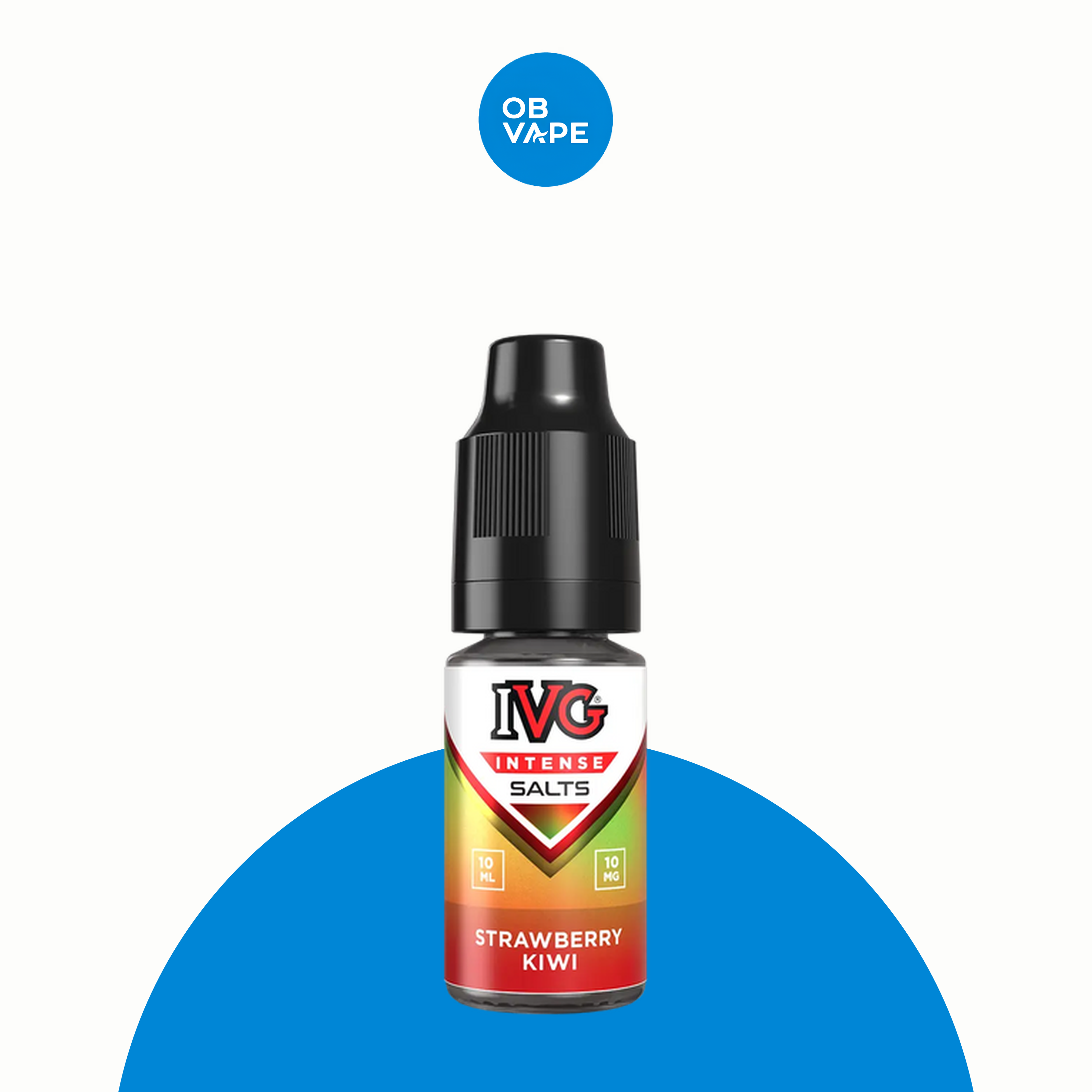 Strawberry Kiwi – IVG Intense Nic Salt 10ml – All strengths: 10mg, 20mg approved OB Vape Batch 22 product image