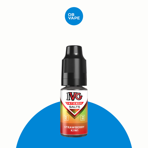 Strawberry Kiwi – IVG Intense Nic Salt 10ml – All strengths: 10mg, 20mg approved OB Vape Batch 22 product image