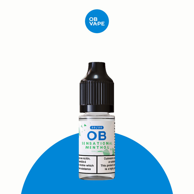 Sensational Menthol - OB 50/50 – All strengths: 3mg, 6mg, 12mg, 18mg approved OB Vape Batch 23 product image