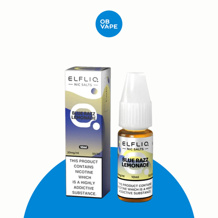 Blue Razz Lemonade - Elfliq Elf Bar Salt – approved OB Vape brand-organised product image