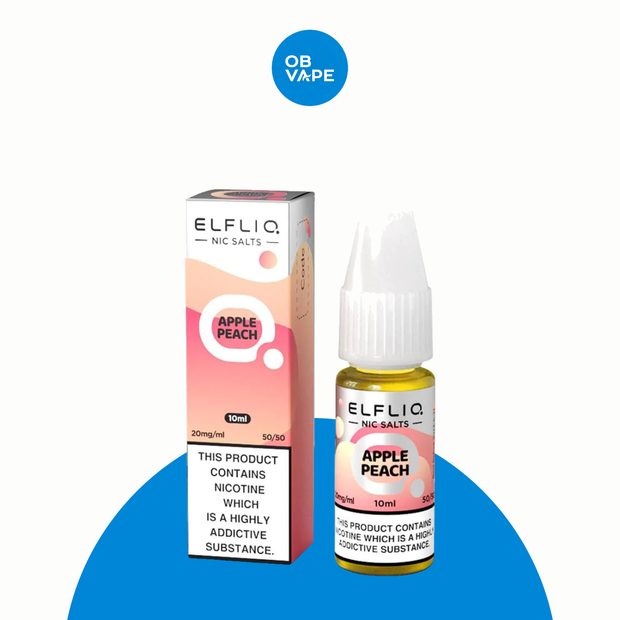 Apple Peach - Elfliq Elf Bar Salt – approved OB Vape brand-organised product image