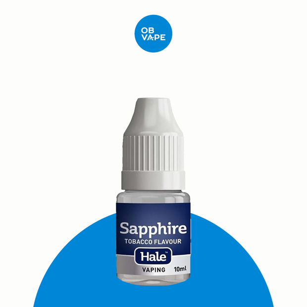 Sapphire Tobacco - Hale E-Liquid Vape Ireland – All strengths: 6mg, 12mg, 18mg approved OB Vape Batch 23 product image