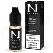 Nic Nic Nicotine Shots 10ml – (Ice, Salt & Normal)