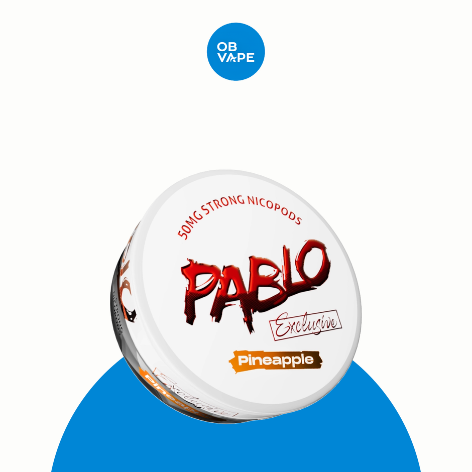 PABLO Nicotine Pouches – Pineapple approved genuine product image | OB Vape