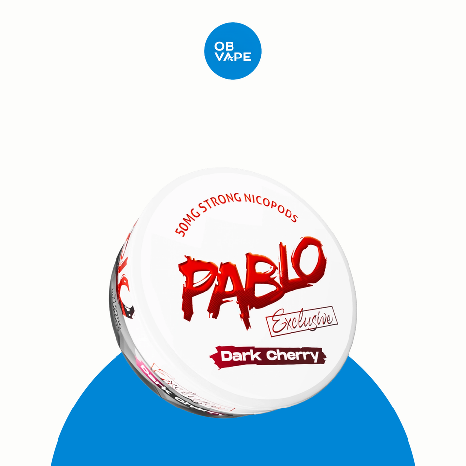 PABLO Nicotine Pouches – Dark Cherry approved genuine product image | OB Vape