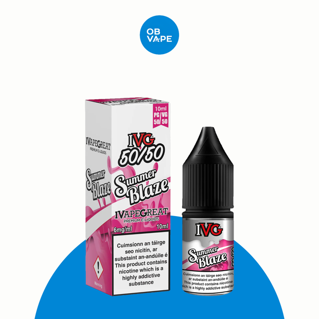 IVG 50/50 - Summer Blaze – approved OB Vape brand-organised product image