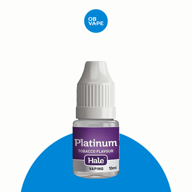 Platinum Tobacco - Hale E-Liquid Vape Ireland – All strengths: 6mg, 12mg, 18mg approved OB Vape Batch 23 product image