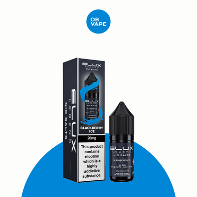Blackberry Ice – Elux Legend Nic Salt 10ml – approved ELUX retail box and bottle product image | OB Vape