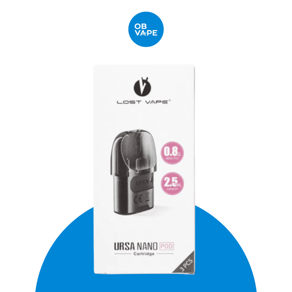 Lost Vape - Ursa Nano Pods (3 Pack) - OB Vape Shop Ireland | Free Next Day Delivery Over €50 | OB Vape Ireland's Premier Vape Shop | OB Bar Disposable Vape