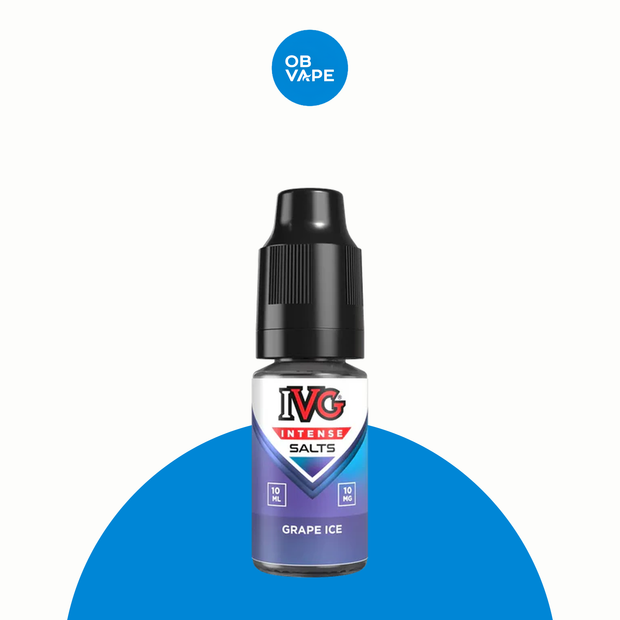 Grape Ice – IVG Intense Nic Salt 10ml – approved OB Vape brand-organised product image