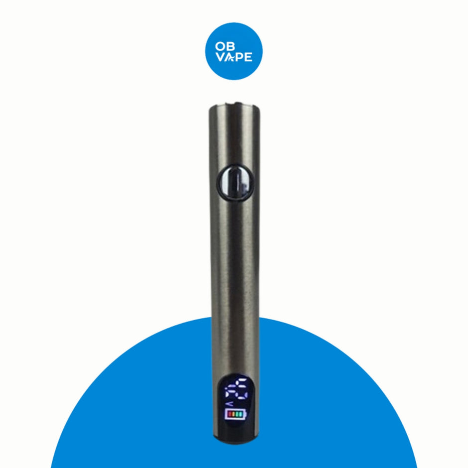 510 Battery 400mAh – Stainless Steel
