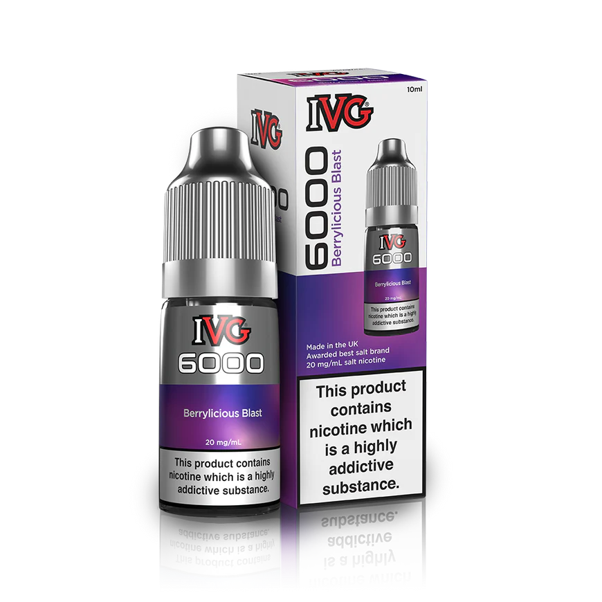 Berrylicious Blast - IVG 6000 Nic Salt