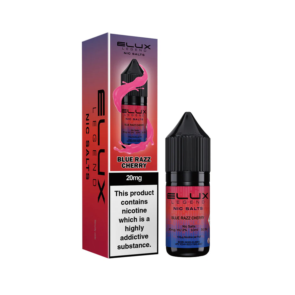 Blue Razz Cherry – Elux Legend Nic Salt 10ml