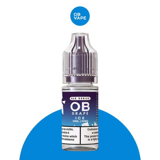 Grape Ice - OB Bar Series Salt 10ml OB Vape Ireland.