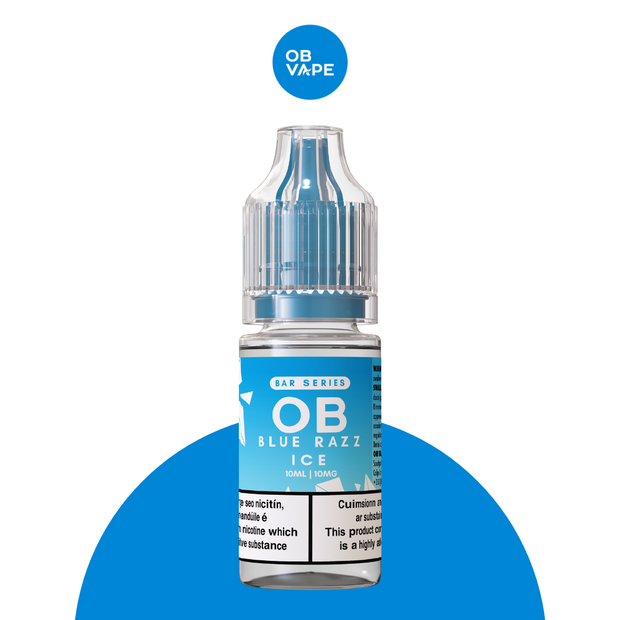 Blue Razz Ice - OB Bar Series Salt 10ml - OB Vape Shop Ireland | Free Next Day Delivery Over €50 | OB Vape Ireland's Premier Vape Shop | OB Bar Disposable Vape