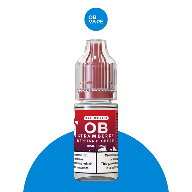 Strawberry Raspberry Cherry Ice - OB Bar Series Salt 10ml OB Vape Ireland.
